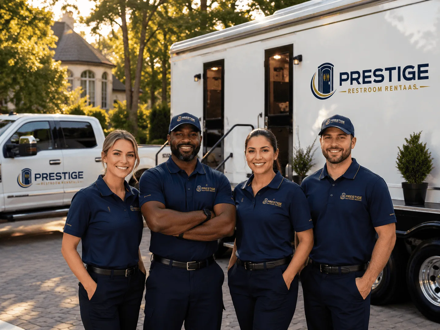 Trusted Luxury Portable Restrooms company in Julian, NC